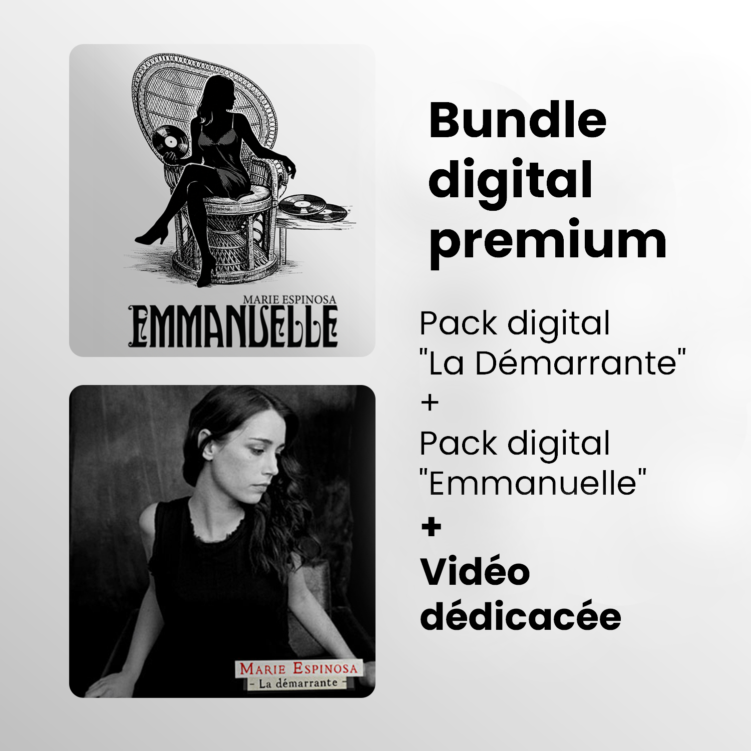 Bundle digital premium + vidéo dédicacée (FR/EN/ES/PT) | Marie Espinosa